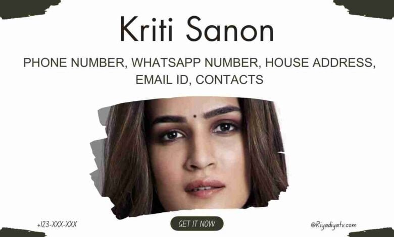 Kriti Sanon Telephone Number
