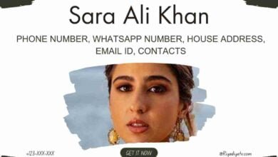 Sara Ali Khan Cellphone Number
