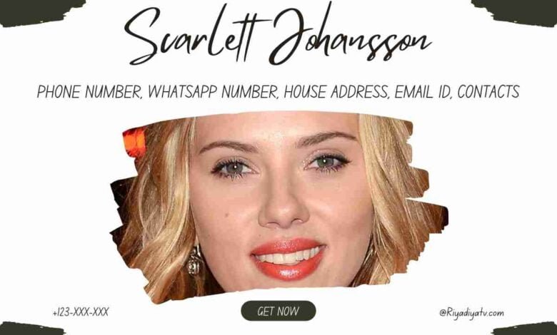 Scarlett Johansson Telephone number