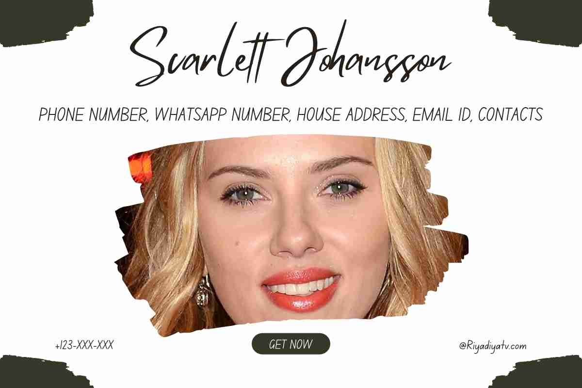 Scarlett Johansson Telephone number