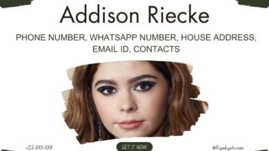 Addison Riecke Phone Number