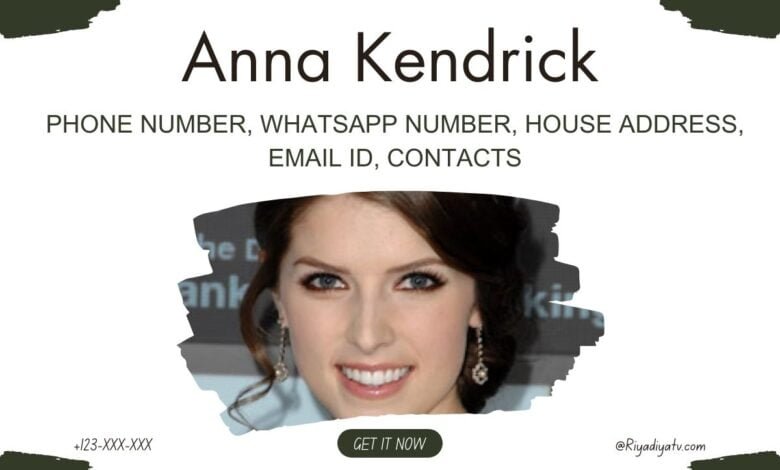 Anna Kendrick Phone Number