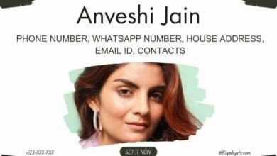 Anveshi Jain Cellphone Number