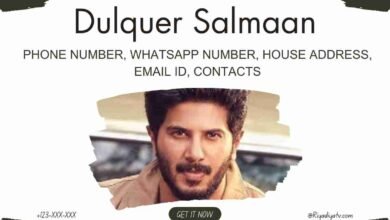 Dulquer Salmaan Telephone Number