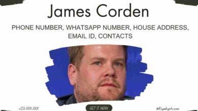 James Corden Phone Number