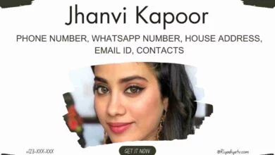 Jhanvi Kapoor Telephone Number