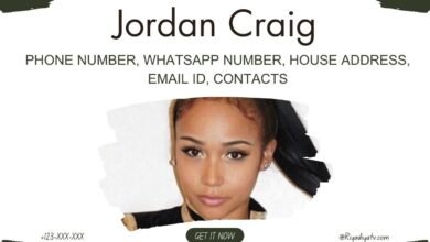 Jordan Craig Phone Number