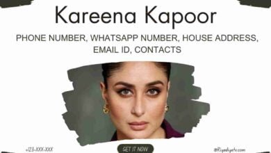 Kareena Kapoor Telephone Number