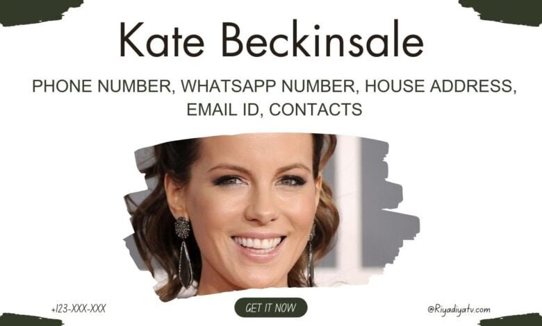 Kate Beckinsale Phone Number