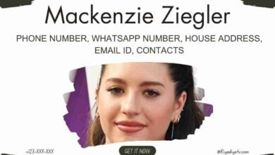 Mackenzie Ziegler Phone Number