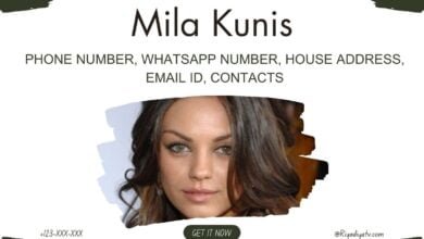 Mila Kunis Phone Number
