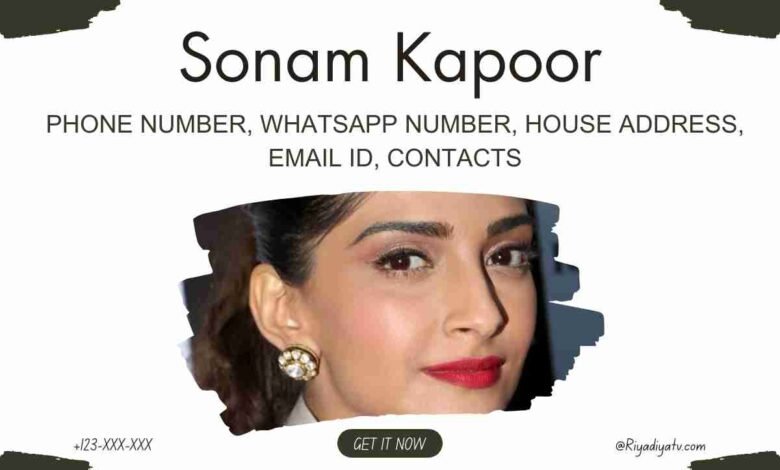 Sonam Kapoor Telephone Number