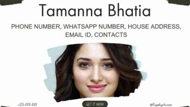 Tamanna Bhatia Telephone Number