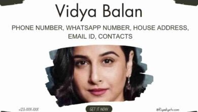 Vidya Balan Telephone Number