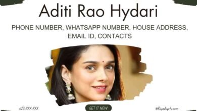 Aditi Rao Hydari Phone Number