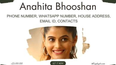 Anahita Bhooshan Phone Number