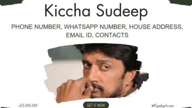 Kiccha Sudeep Phone Number