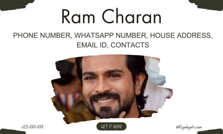 Ram Charan Phone Number