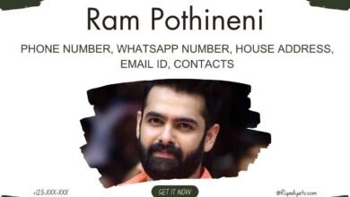 Ram Pothineni Phone Number