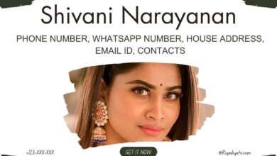 Shivani Narayanan Phone Number