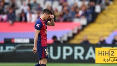 عاجل: غياب ليفاندوفسكي عن الذهاب أمام الإنتر