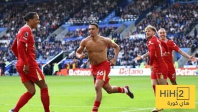 ليفربول يفوز على ليستر سيتي في الدوري الإنجليزي