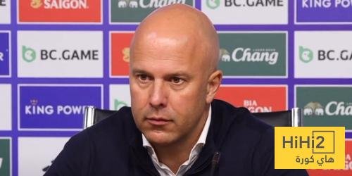 تصريحات سلوت بعد الفوز على ليستر سيتي