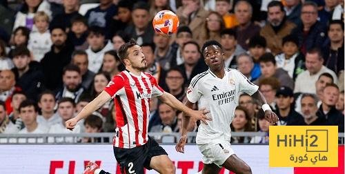 ماذا قال فينيسيوس للحكم بعد نهاية الشوط الأول ضد بيلباو..؟!