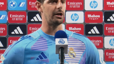 كورتوا يكشف سر عن تسديدات فالفيردي الصاروخية كورتوا يكشف سر عن تسديدات فالفيردي الصاروخية