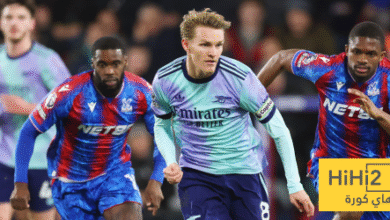 أرسنال مدعوما بأفضلية تاريخية أمام كريستال بالاس