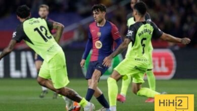 بيدري يحقق أرقامًا قياسية في استرجاع الكرة بالليغا هذا الموسم