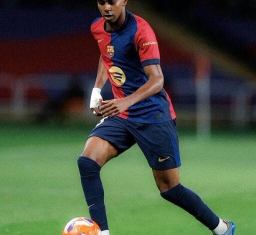 منشور لامين جمال قبل مواجهة ريال مدريد